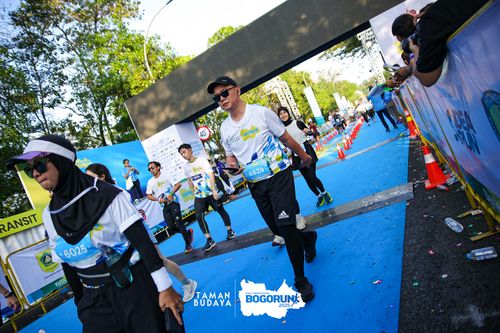 Race photo from Taman Budaya x BOGORUN 2025