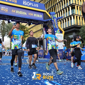 Race photo from ISOPLUS RUN 2026 - JAKARTA