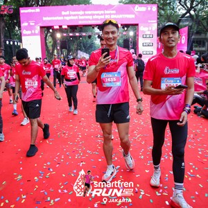 Race photo from SMARTFREN RUN 2026