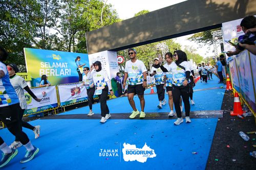 Race photo from Taman Budaya x BOGORUN 2025