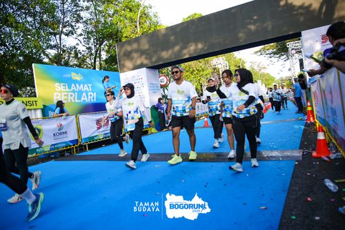 Race photo from Taman Budaya x BOGORUN 2025