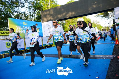 Race photo from Taman Budaya x BOGORUN 2025