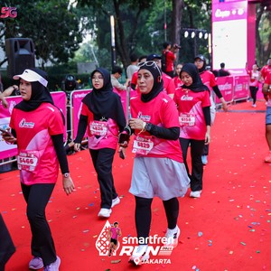 Race photo from SMARTFREN RUN 2026