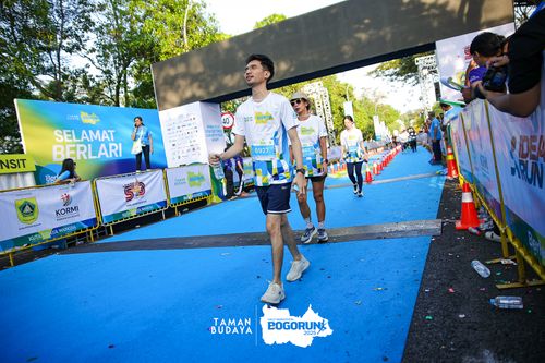Race photo from Taman Budaya x BOGORUN 2025