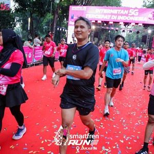 Race photo from SMARTFREN RUN 2026