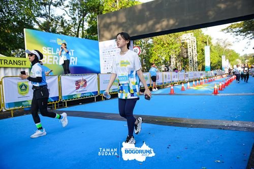 Race photo from Taman Budaya x BOGORUN 2025