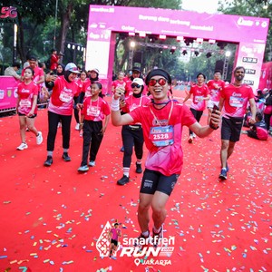 Race photo from SMARTFREN RUN 2026