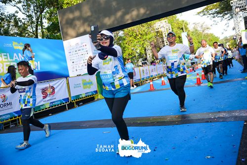 Race photo from Taman Budaya x BOGORUN 2025