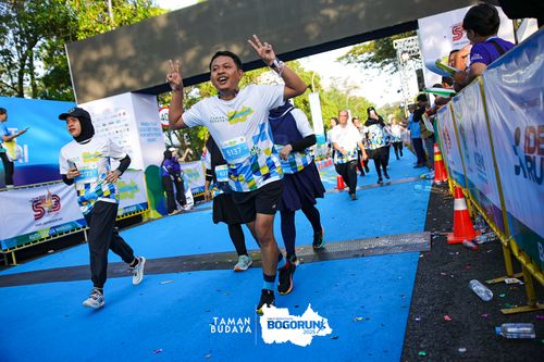 Race photo from Taman Budaya x BOGORUN 2025