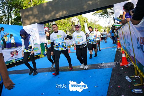 Race photo from Taman Budaya x BOGORUN 2025