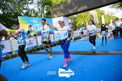 Race photo from Taman Budaya x BOGORUN 2025