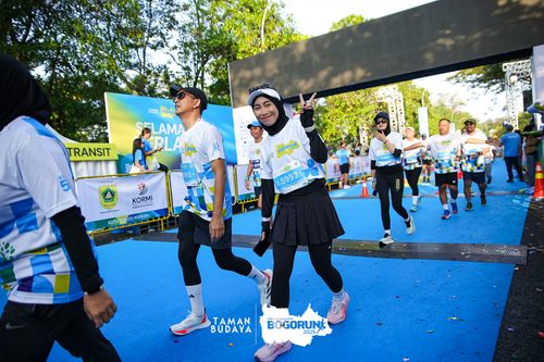 Race photo from Taman Budaya x BOGORUN 2025