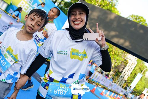 Race photo from Taman Budaya x BOGORUN 2025