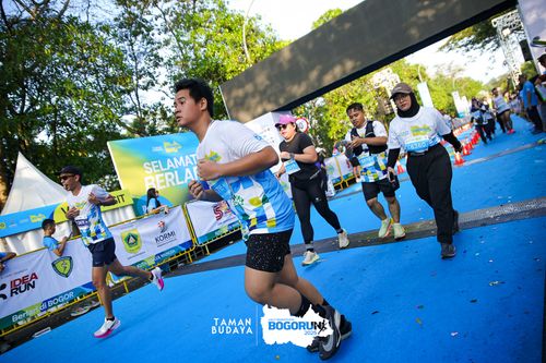 Race photo from Taman Budaya x BOGORUN 2025