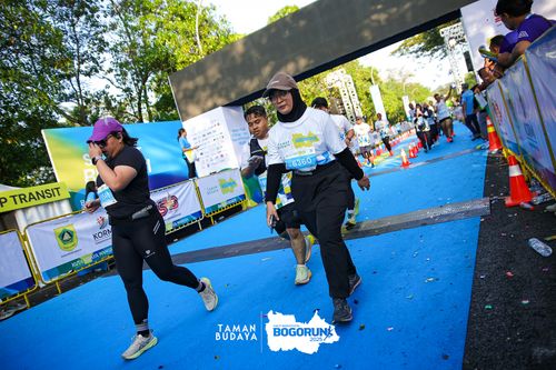 Race photo from Taman Budaya x BOGORUN 2025