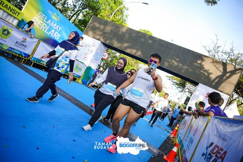 Race photo from Taman Budaya x BOGORUN 2025