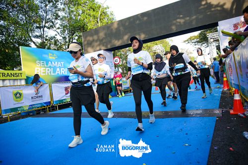 Race photo from Taman Budaya x BOGORUN 2025