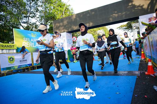 Race photo from Taman Budaya x BOGORUN 2025