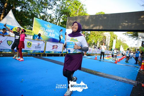 Race photo from Taman Budaya x BOGORUN 2025