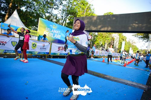 Race photo from Taman Budaya x BOGORUN 2025