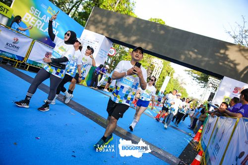 Race photo from Taman Budaya x BOGORUN 2025
