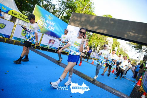 Race photo from Taman Budaya x BOGORUN 2025