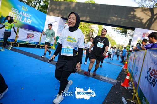 Race photo from Taman Budaya x BOGORUN 2025