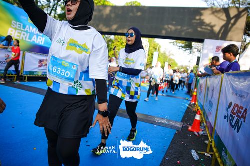 Race photo from Taman Budaya x BOGORUN 2025
