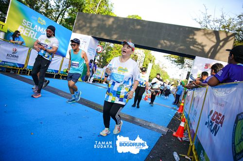 Race photo from Taman Budaya x BOGORUN 2025