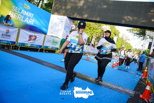 Race photo from Taman Budaya x BOGORUN 2025