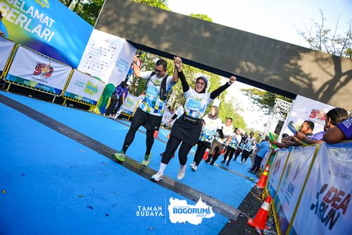 Race photo from Taman Budaya x BOGORUN 2025