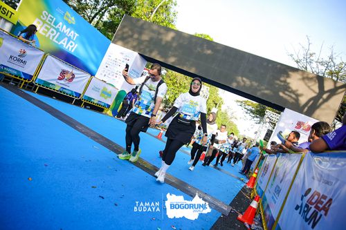 Race photo from Taman Budaya x BOGORUN 2025