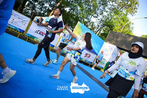 Race photo from Taman Budaya x BOGORUN 2025