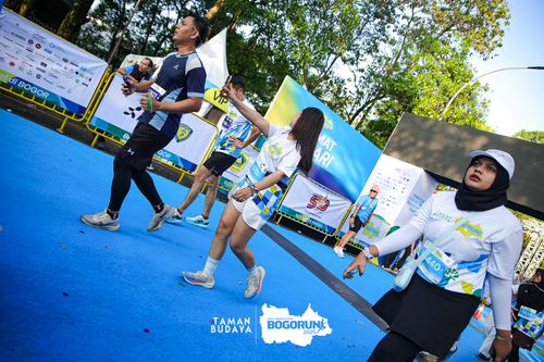 Race photo from Taman Budaya x BOGORUN 2025