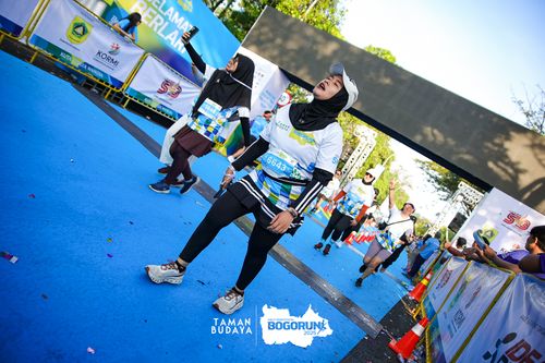 Race photo from Taman Budaya x BOGORUN 2025