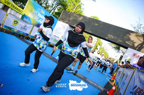 Race photo from Taman Budaya x BOGORUN 2025