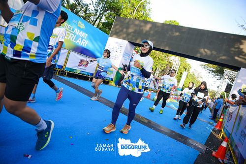 Race photo from Taman Budaya x BOGORUN 2025