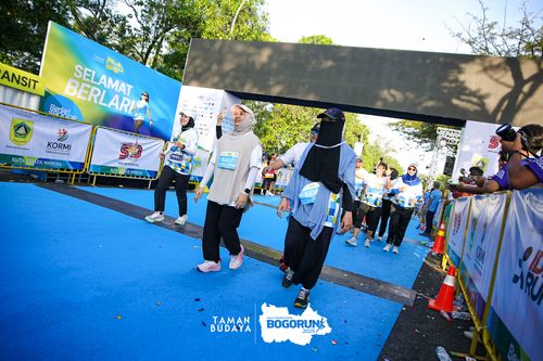 Race photo from Taman Budaya x BOGORUN 2025
