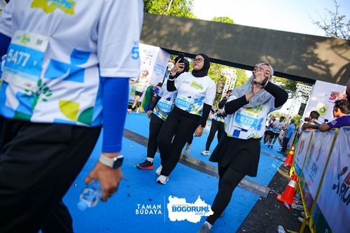 Race photo from Taman Budaya x BOGORUN 2025