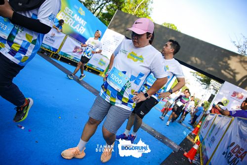 Race photo from Taman Budaya x BOGORUN 2025
