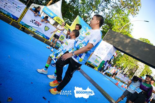 Race photo from Taman Budaya x BOGORUN 2025
