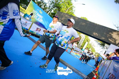 Race photo from Taman Budaya x BOGORUN 2025
