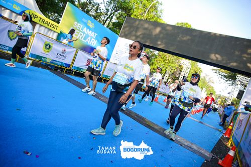 Race photo from Taman Budaya x BOGORUN 2025