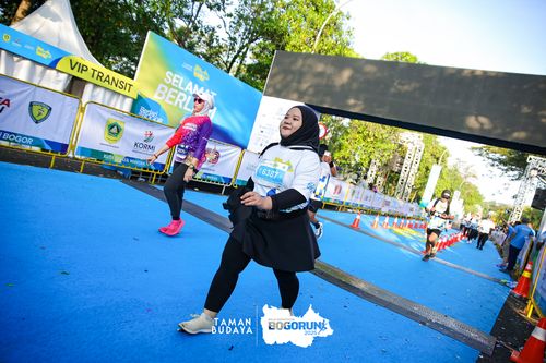 Race photo from Taman Budaya x BOGORUN 2025