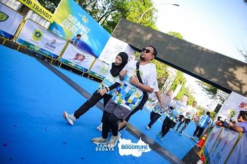 Race photo from Taman Budaya x BOGORUN 2025