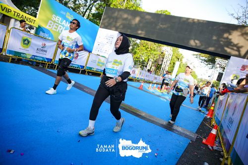 Race photo from Taman Budaya x BOGORUN 2025