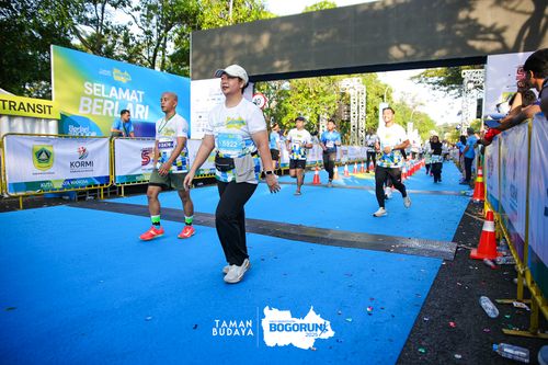Race photo from Taman Budaya x BOGORUN 2025