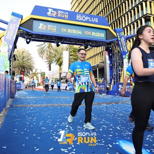 Race photo from ISOPLUS RUN 2026 - JAKARTA