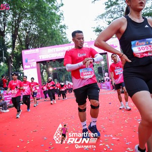 Race photo from SMARTFREN RUN 2026