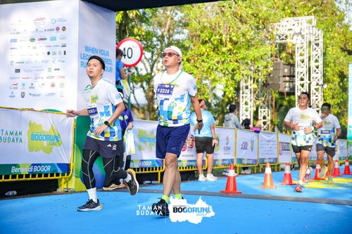 Race photo from Taman Budaya x BOGORUN 2025